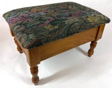 Vintage Green Floral Top Wood