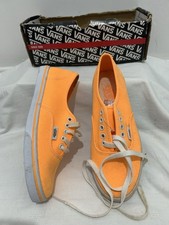 Authentic Lo Pro Vans VII neon Orange Size 3 New (see Desc) sneaker trainer shoe