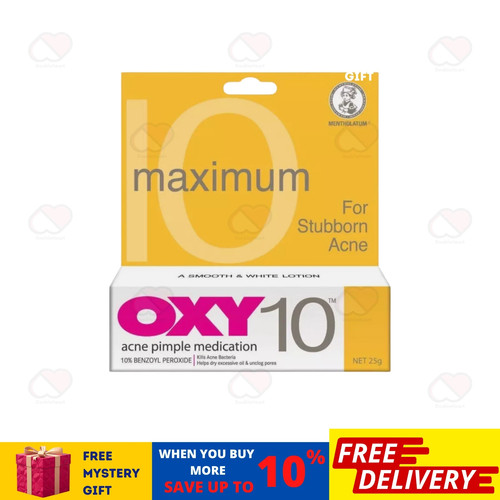 Oxy 10 benzoyl - x, 10%