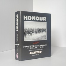 Honour Those Mentioned In The Great War (Vol 2) G-O Mentions In Despatches 1914-