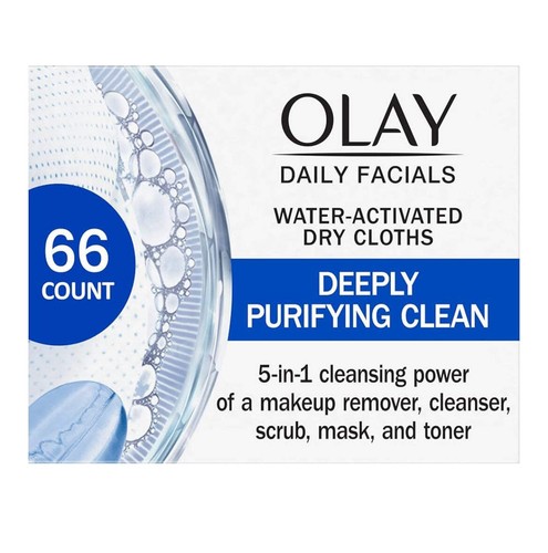 Olay cleansing wipes daily - cleansing, wipes,