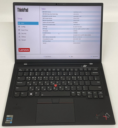 Lenovo thinkpad carbon gen - thinkpad, x1