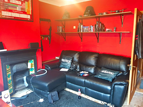 Dfs black leather piece - dfs,