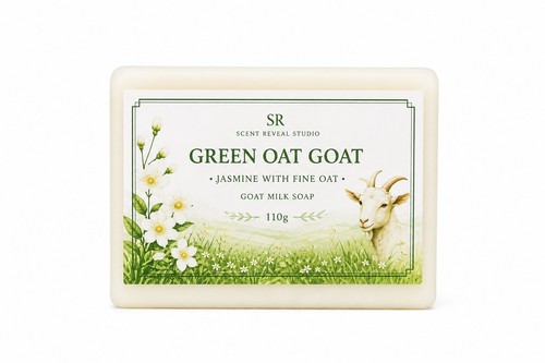 Green oat goat - green, 110g