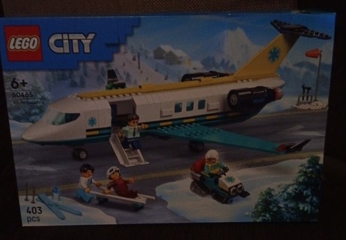 Lego city air ambulance plane - air,