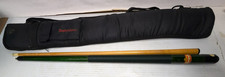 Vintage Budweiser 2 Piece Pool Cue Stick & Bag 58 Long