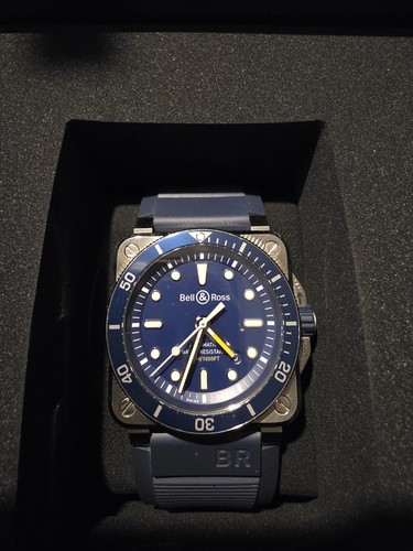 Bell ross br03 div watch - bell, &
