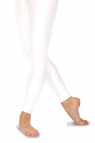 Ladies nylon shinny leggings - nylon,