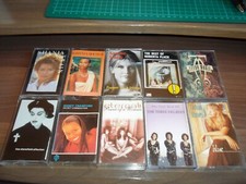 JOB LOT 10 X FEMALE ARTIST