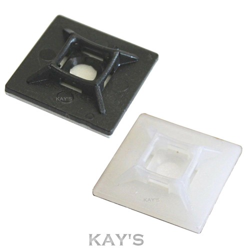 Self adhesive cable tie - cable, mounts