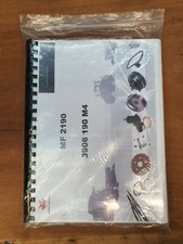 3906190M4 Massey Ferguson/Hesston balers 2190 PARTS BOOK CATALOGUE