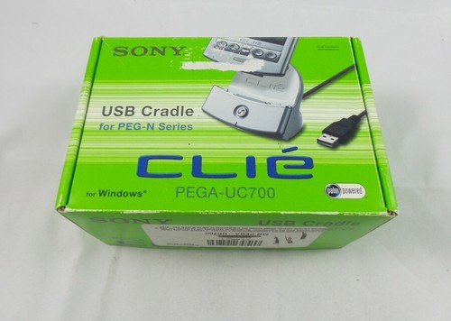 Boxed genuine sony usb - boxed, cradle