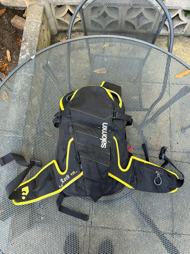 Salomon ski back pack - back,