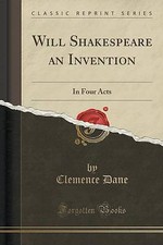 Will Shakespeare an Invention In Four Acts Classic