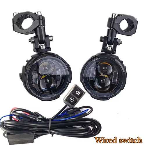 Pair 100w motorcycle headlight - pair,