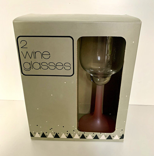 Wine glasses vtg - wine, tulip