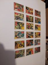 A&BC Batman Cards Red Bat 1960's  Bubble  Gum  Cards lot