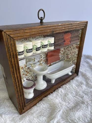 Vintage doll house shadow - doll,