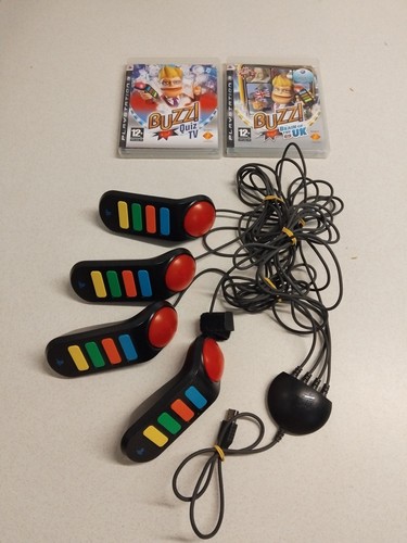 Ps3 buzz bundle - ps3, tv