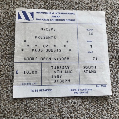 Ticket nec birmingham - ticket,