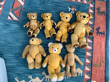 7 x Vintage teddy bears