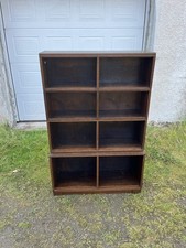 Vintage Oak Bookcase / Mid Century Bookcase / Stacking Bookcase