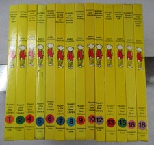 RUPERT THE BEAR "Little Bear Library" Mary Tourtel - 14 of 18 Set of Books