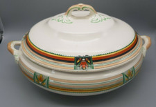 Vintage Losol Ware Keeling and Co. Ltd Art Deco Tureen (L)
