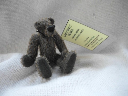 Ooak mohair bear laisy - mohair,