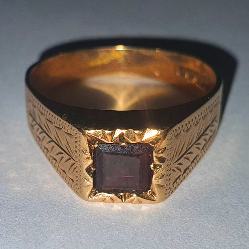 Vintage mens 9ct gold - vintage,