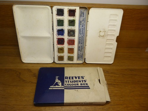 Vintage reeves watercolour - vintage,