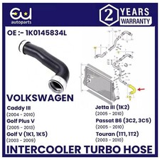 INTERCOOLER TURBO BOOST HOSE