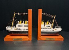Titanic Wooden Bookends