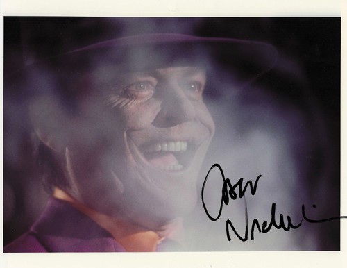 Jack nicholson signed 8x10 - nicholson, as