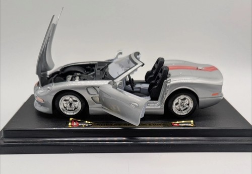 Burago shelby series silver - shelby,