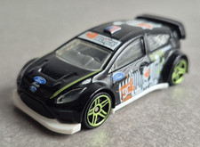 Hot Wheels Ken Block’s 2012 Ford Fiesta Black Hoonigan Gymkhana RS WRC Rally Car