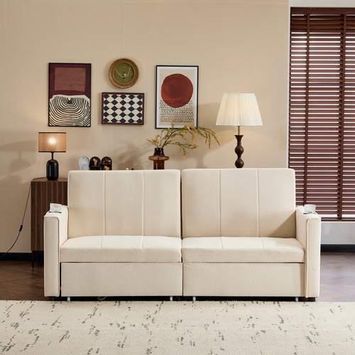 Seater sofa bed convertible - seater,