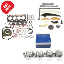 Engine Overhaul Rebuild Set Piston Φ21mm Kit Fit For Audi VW 1.8T BZB CDAA CDAB