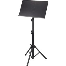 Proline Conductor Sheet Music Stand - Black (GMS80A) Solid, Heavy Duty, Sturdy