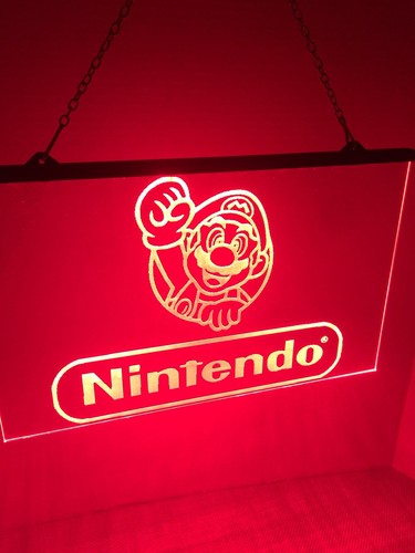 Nintendo mario led neon - mario,