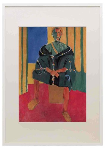 Henri matisse seated riffian - henri,