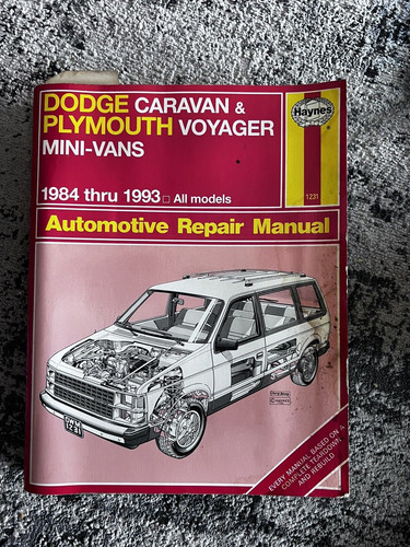 Haynes repair manual dodge - haynes,