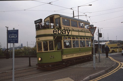 35mm tram slide wallasey - slide,