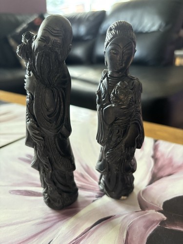 Man woman japanese statue - man,