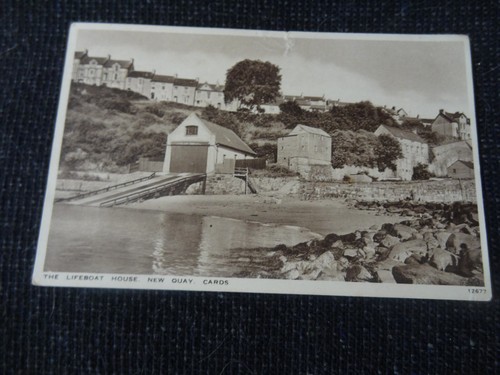 The lifeboat house new quay - the,