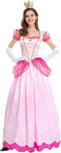 Afavom princess peach costume - princess,