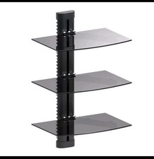 3 Teir DvD Wall Mount Shelf