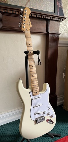 Fender stratocaster white - fender,