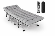Folding Camping Cot with Thick