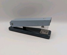 Vintage Rexel Meteor 3 Stapler Grey/Blue Made In England